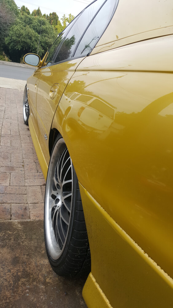 Holden Commodore VX - Left-Hand Rear Quarter Panel - Before